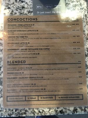 Special drinks! at Oromo Cafe in Chicago