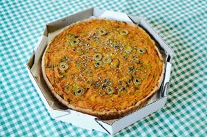 monte sua torta salgada at Bike Vegan in Fortaleza