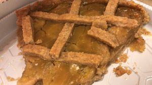  Torta doce de banana com rapadura. at Bike Vegan in Fortaleza