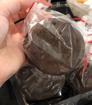 Alfajor de chocolate 🍫 at Bike Vegan in Fortaleza