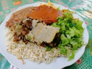 Menu of the day at Rango Verde in Fortaleza