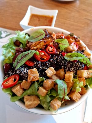 Protein bowl, very tasty at Broccoli Revolution - Central Embassy in Bangkok