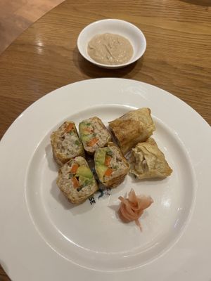 Tofu pockets   at Broccoli Revolution - Central Embassy in Bangkok