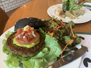 Quinoa Burger   at Broccoli Revolution - Central Embassy in Bangkok