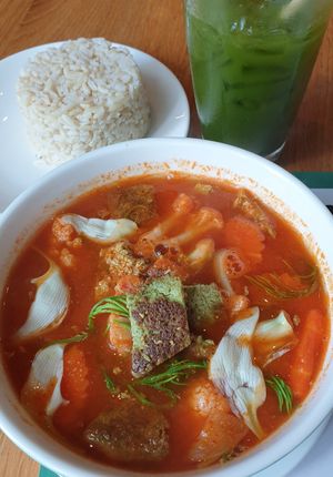 geang som at Broccoli Revolution - Central Embassy in Bangkok