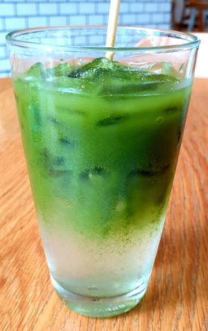 coconut matcha at Broccoli Revolution - Central Embassy in Bangkok