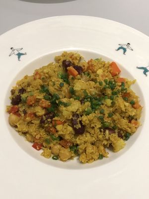 fried rice  at Broccoli Revolution - Central Embassy in Bangkok