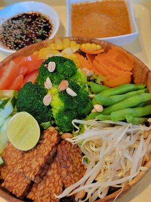 Gado gado bowl at Broccoli Revolution - Central Embassy in Bangkok