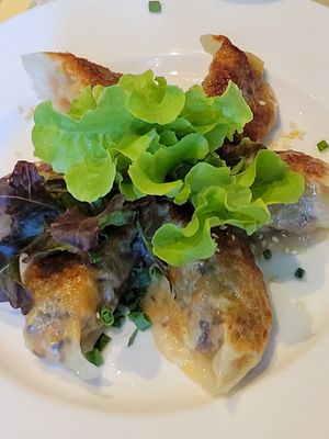 Dumplings at Broccoli Revolution - Central Embassy in Bangkok
