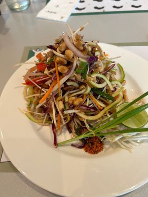 Raw pad Thai  at Broccoli Revolution - Central Embassy in Bangkok