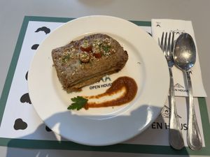 Eggplant Lasagne  at Broccoli Revolution - Central Embassy in Bangkok