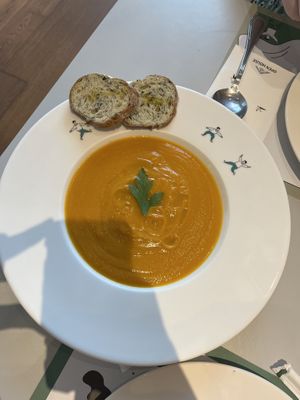 Carrot Pumpkin Soup  at Broccoli Revolution - Central Embassy in Bangkok
