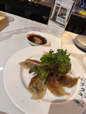 Gyoza  at Broccoli Revolution - Central Embassy in Bangkok