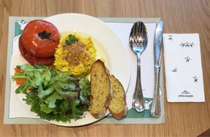 scrambled tofu  at Broccoli Revolution - Central Embassy in Bangkok