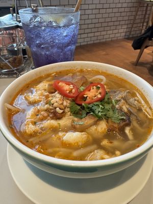Tom yum het with konjac noodles  at Broccoli Revolution - Central Embassy in Bangkok