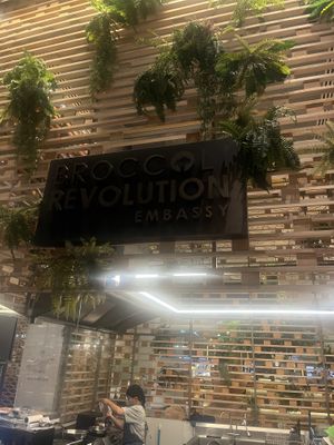 ✌️  at Broccoli Revolution - Central Embassy in Bangkok