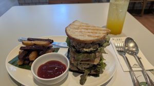 "Tuna" salad sandwich at Broccoli Revolution - Central Embassy in Bangkok