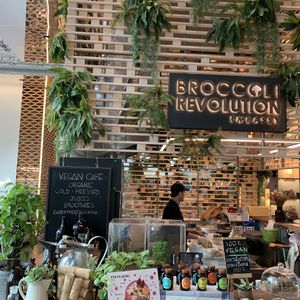 Cafe front at Broccoli Revolution - Central Embassy in Bangkok