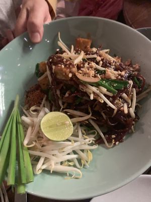 Amazing pad Thai  at Broccoli Revolution - Central Embassy in Bangkok