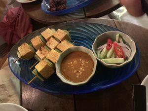 Satay at Broccoli Revolution - Central Embassy in Bangkok