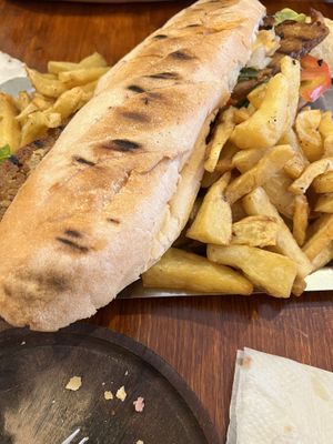   at La Reverde Parrillita Vegana in Buenos Aires