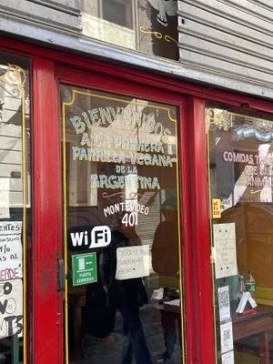   at La Reverde Parrillita Vegana in Buenos Aires