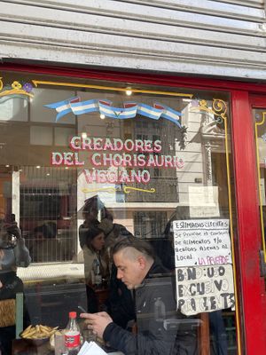   at La Reverde Parrillita Vegana in Buenos Aires