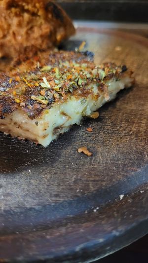 vegan Cheese at La Reverde Parrillita Vegana in Buenos Aires