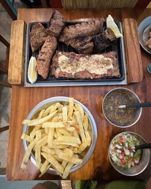   at La Reverde Parrillita Vegana in Buenos Aires