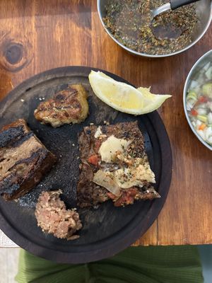   at La Reverde Parrillita Vegana in Buenos Aires