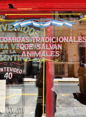   at La Reverde Parrillita Vegana in Buenos Aires