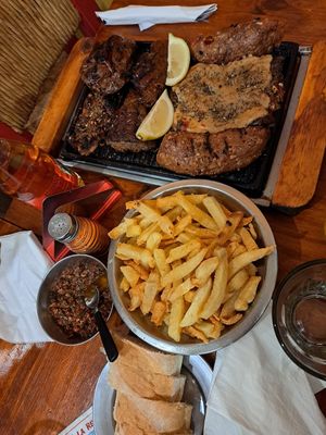Parrilla para 2 at La Reverde Parrillita Vegana in Buenos Aires