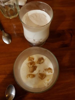 Macca at La Reverde Parrillita Vegana in Buenos Aires