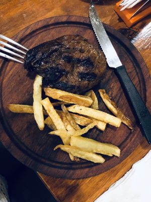 The “steak” ❤️ at La Reverde Parrillita Vegana in Buenos Aires