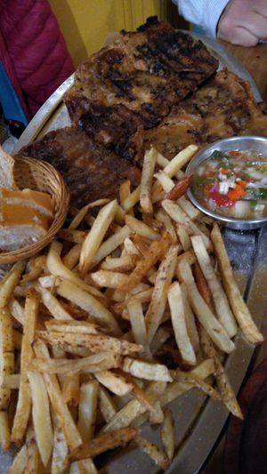 Matambrito para dos at La Reverde Parrillita Vegana in Buenos Aires