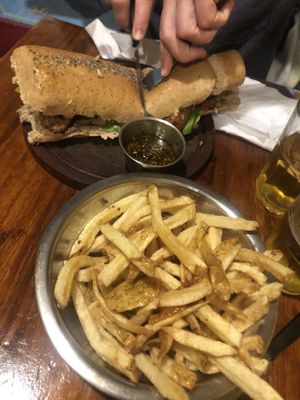 Sándwich  at La Reverde Parrillita Vegana in Buenos Aires