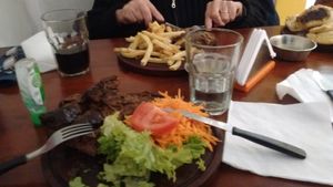 En la parrillita!! at La Reverde Parrillita Vegana in Buenos Aires