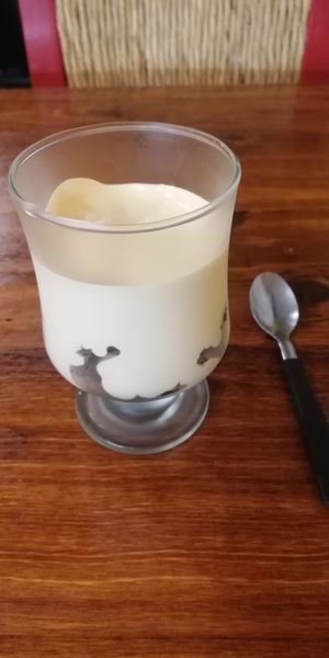 Dessert at La Reverde Parrillita Vegana in Buenos Aires