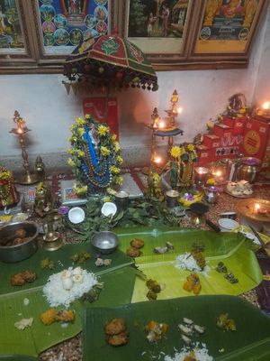 Vinayagar chadurthi pooja at The Vegan Kitchen - UberEats orders and Pre-orders only. in Colombo