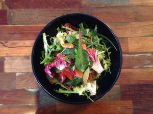 Salade verte at Le Tandem in Biarritz