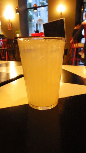 Fresh lemonade at Bar Pacyfik in Warsaw