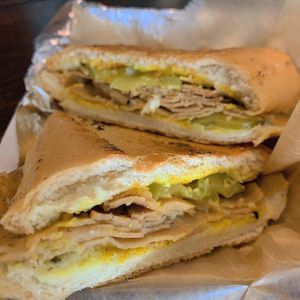 Cuban sandwich at The District at Mills 50 in Orlando