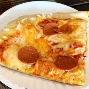 Pizza by the slice at The District at Mills 50 in Orlando