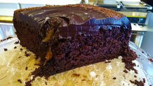 Chocolate & Orange cake at Ground Up in Bury