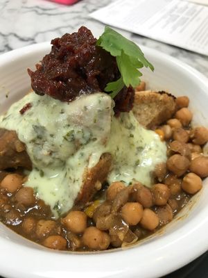 Samosa! at Cafe Gratitude in Beverly Hills