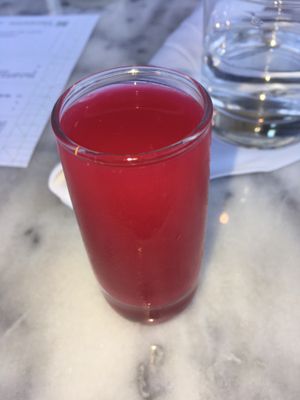 The lentil soup and salad varieties were absolutely amazing. My favorite was the unusual, but incredibly healing gut and brave shots!  at Cafe Gratitude in Beverly Hills