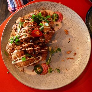 Roast cauliflower  at Bad Hombres in Darlinghurst