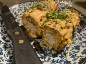 Charred corn. Very good! at Bad Hombres in Darlinghurst