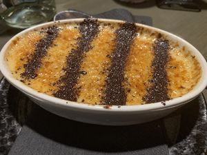 OMG, this is the best dessert ever! Creme brûlée heaven! ❤️ at Bad Hombres in Darlinghurst