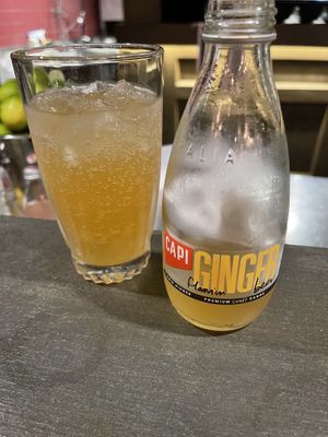 Capo ginger beer is a full bodied teal ginger experience  at Bad Hombres in Darlinghurst